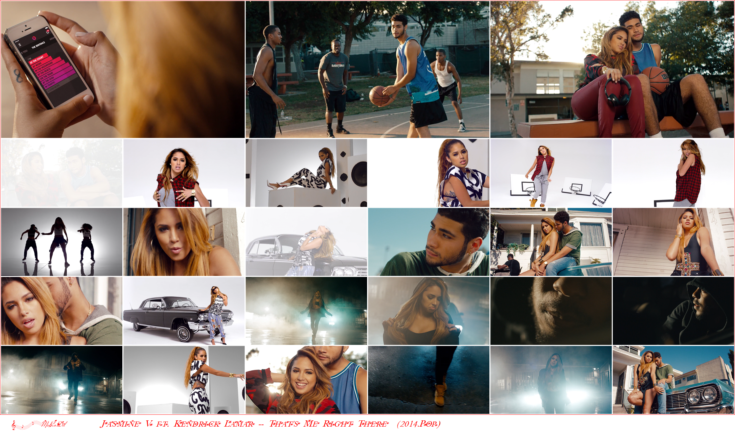 Jasmine V ft  Kendrick Lamar - That's Me Right There mp4 preview 3