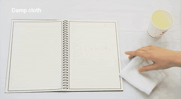 Elfinbook 2.0 - Erasable with damp cloth